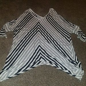 White house black market. Loose fit top!